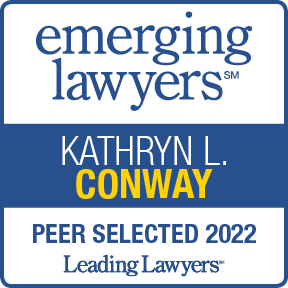 Emerging Lawyers | Kathryn L. Conway | Peer Selected 2022 | Leading Lawyers