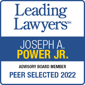 Leading Lawyers | Joseph A. Power Jr. | Advisory Board Member | Peer Selected 2022